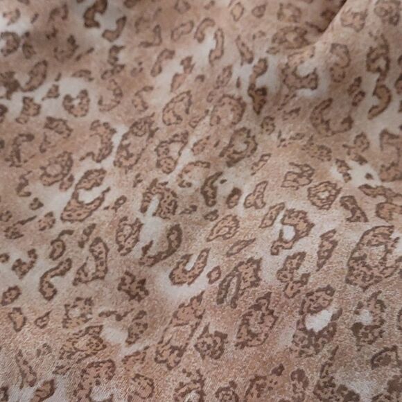 Reversible cold water creek maxi skirt leapord print and Floral design - Picture 4 of 4